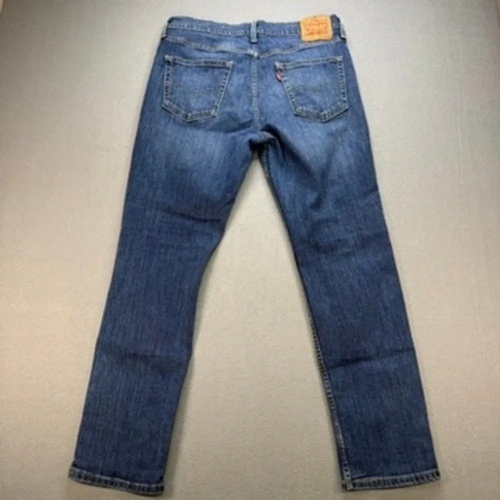 Levis 511 Slim Fit Jeans Mens 34x30 (FIT 33x29) Blue Denim Stretch Casual Work